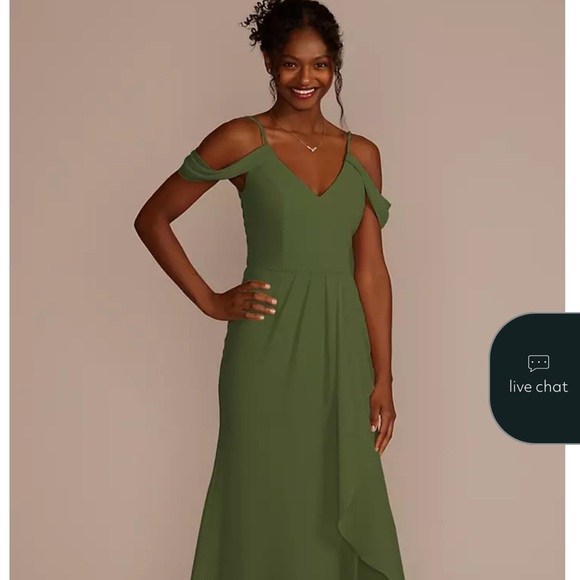 David’s Bridal Cinnamon Dress - Picture 4 of 7